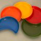 Servant vintage aperitif tray flower shape