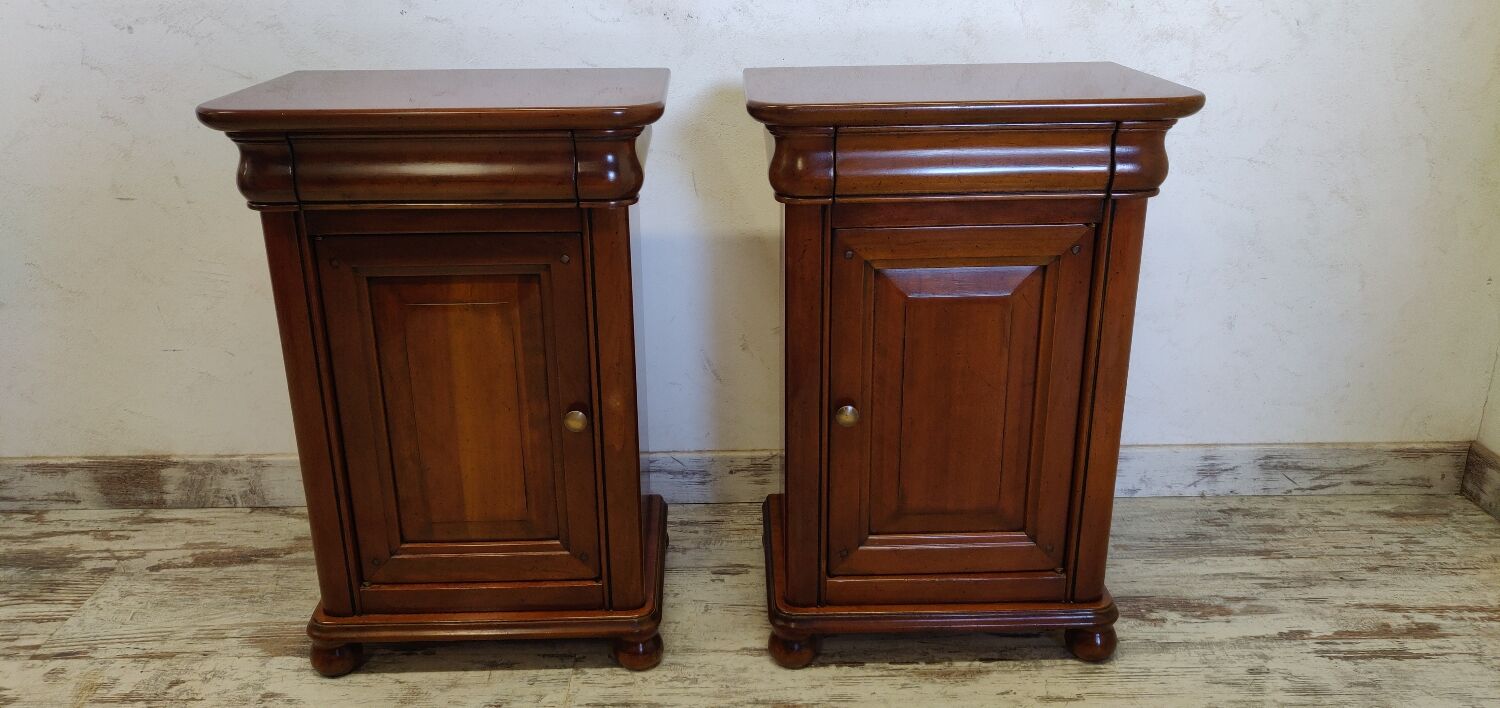 Cherry bedside tables