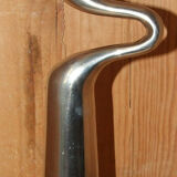 Design polished aluminum candlesticks