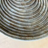 Large ceramic shell dish by Dominique Guillot for Vallauris 1960, giant oyster dish