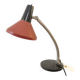 Vintage black and Red HALA desk lamp, 1950s