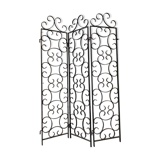 Wrought iron screen