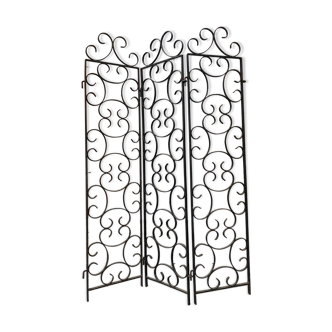 Wrought iron screen