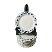 Lot de 10 assiettes à dessert en porcelaine Thomas Germany
