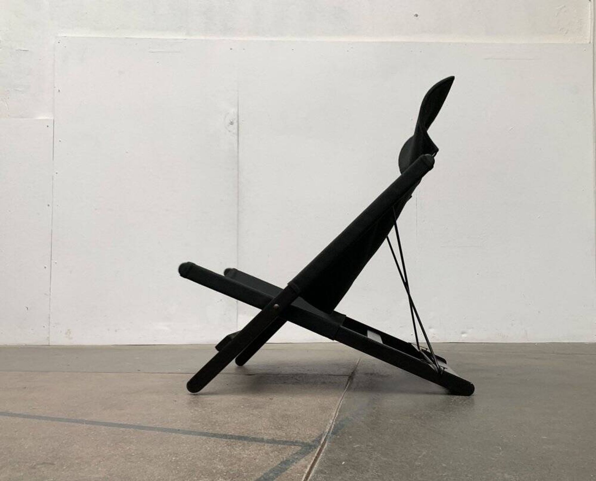Set of minimalist postmodern folding chairs model Hestra by Tord Björklund for Ikea, 1980s.