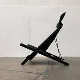 Set of minimalist postmodern folding chairs model Hestra by Tord Björklund for Ikea, 1980s.