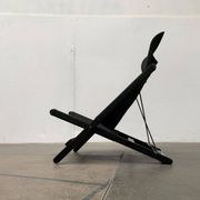 Set of minimalist postmodern folding chairs model Hestra by Tord Björklund for Ikea, 1980s.
