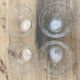 4 champagne glasses
