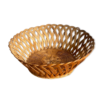 Panier osier ancien