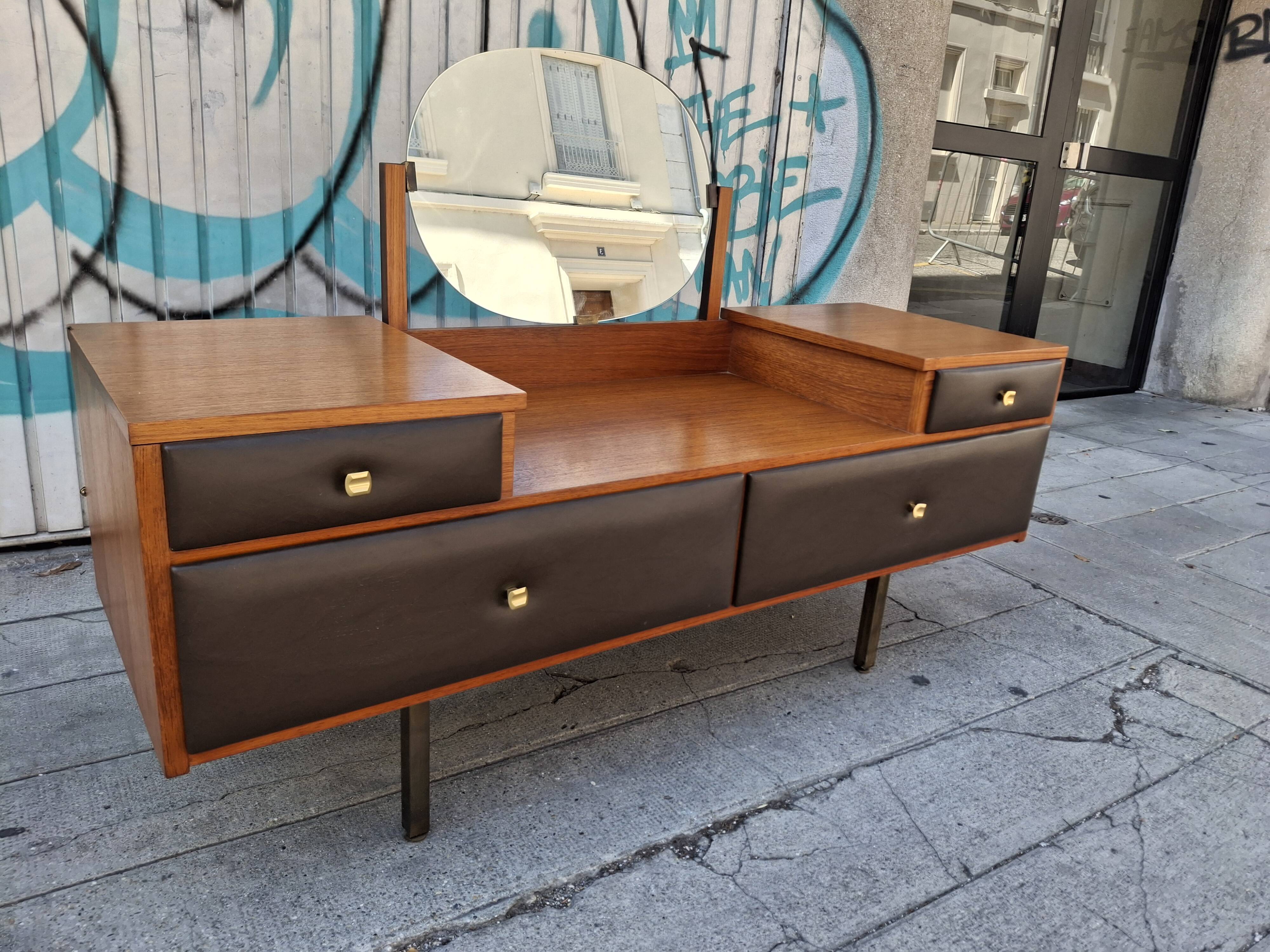 Mondial teak dressing table. 1960