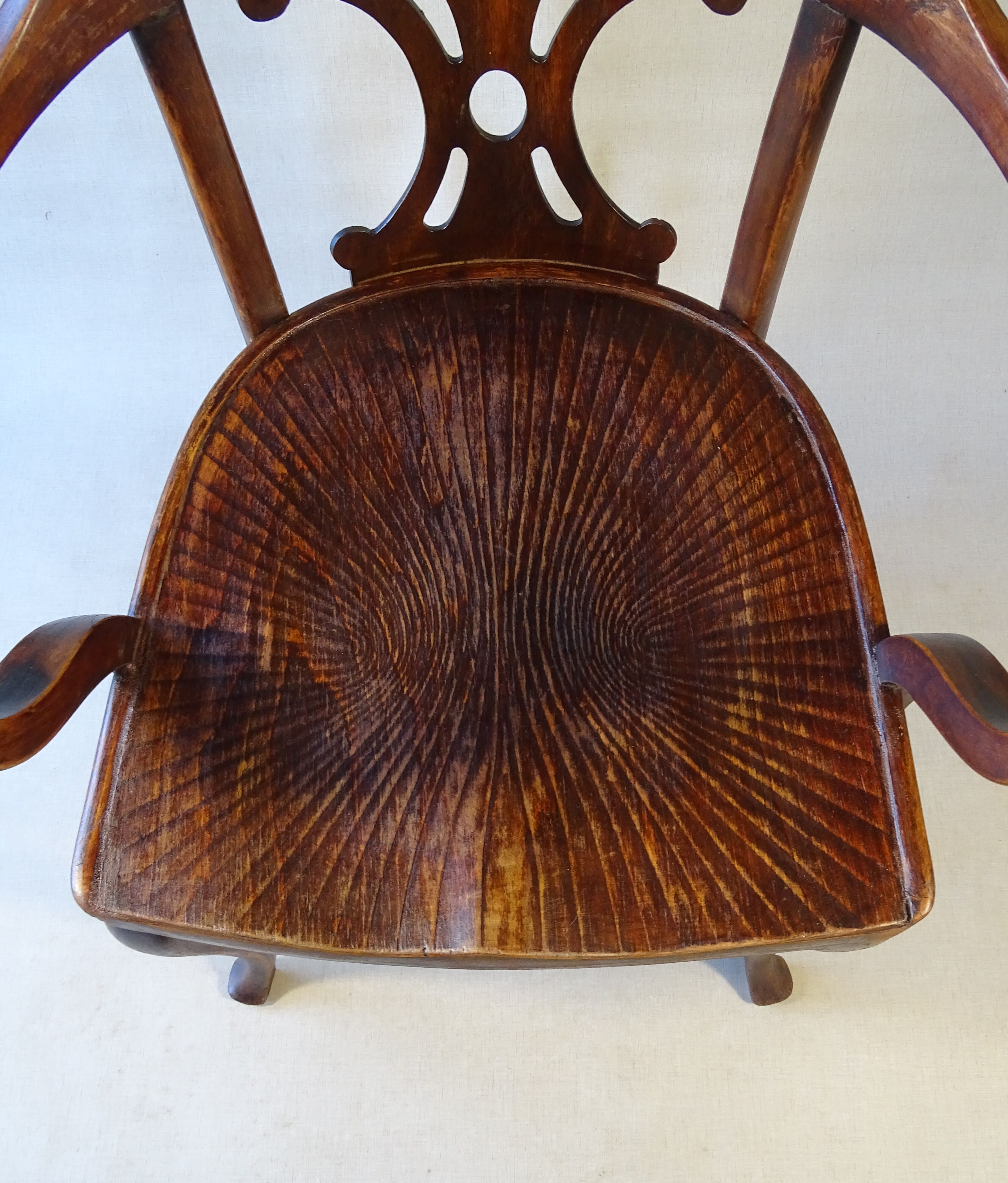 Fauteuil de bureau  KOHN N°701 Sécession - 1910 - No Thonet -