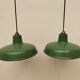 Pair of industrial lamps