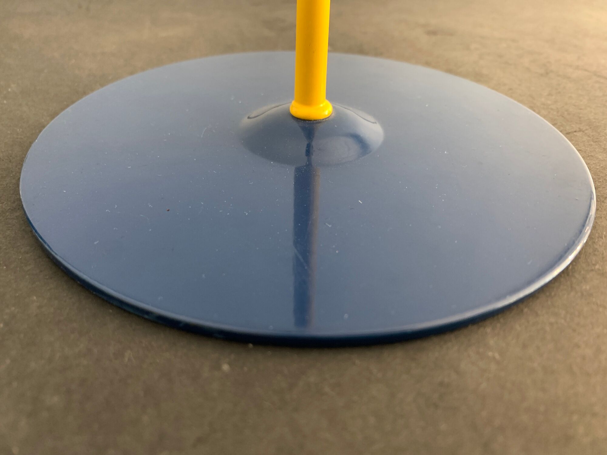 Articulated lamp by Veneta Lumi, primary colors Memphis style, 1980