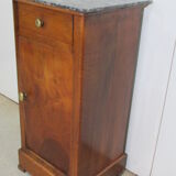Louis Philippe bedside table in solid cherry