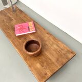 Solid oak coffee table, 1950s