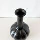 Vase céramique émail noir 1950