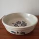 Flat earthenware bowl