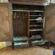 Antique oak wardrobe