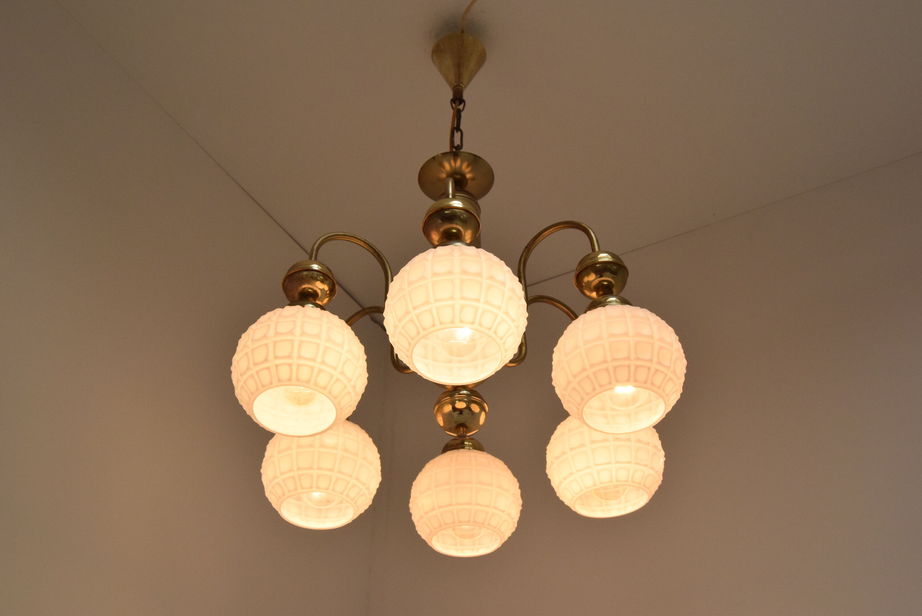 Mid-century Chandelier by  Kamenicky Senov,1960's.