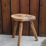 Brutalist tripod stool