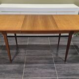 Scandinavian extendable teak table, 1970s