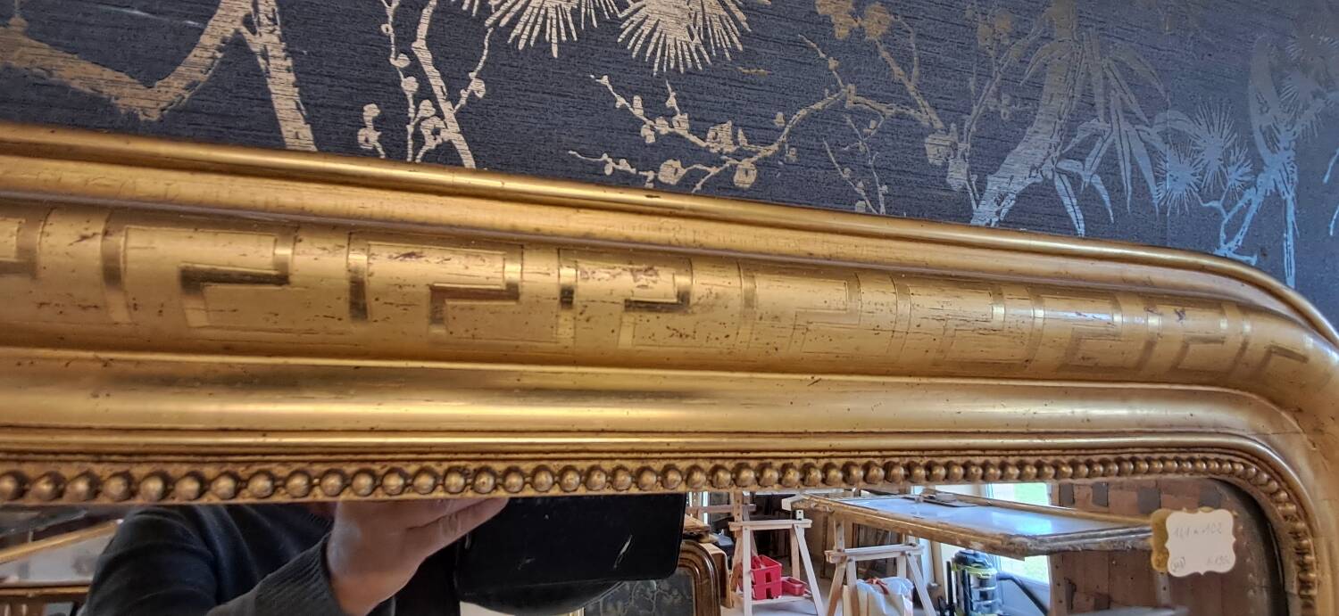 Louis Philippe period mirror 141 x 102