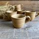 6 vintage France stoneware cups