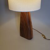 Vintage brutalist table lamp