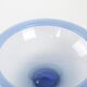 Blue glass bowl, Danish design, 1960s, manufactured by Holmegaard