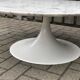 Round carrera marble coffee table by Heinz Lilienthal 1970s