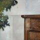Petite vitrine en chêne une porte