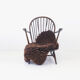 Grandfather wooden chair by Ercol 1978