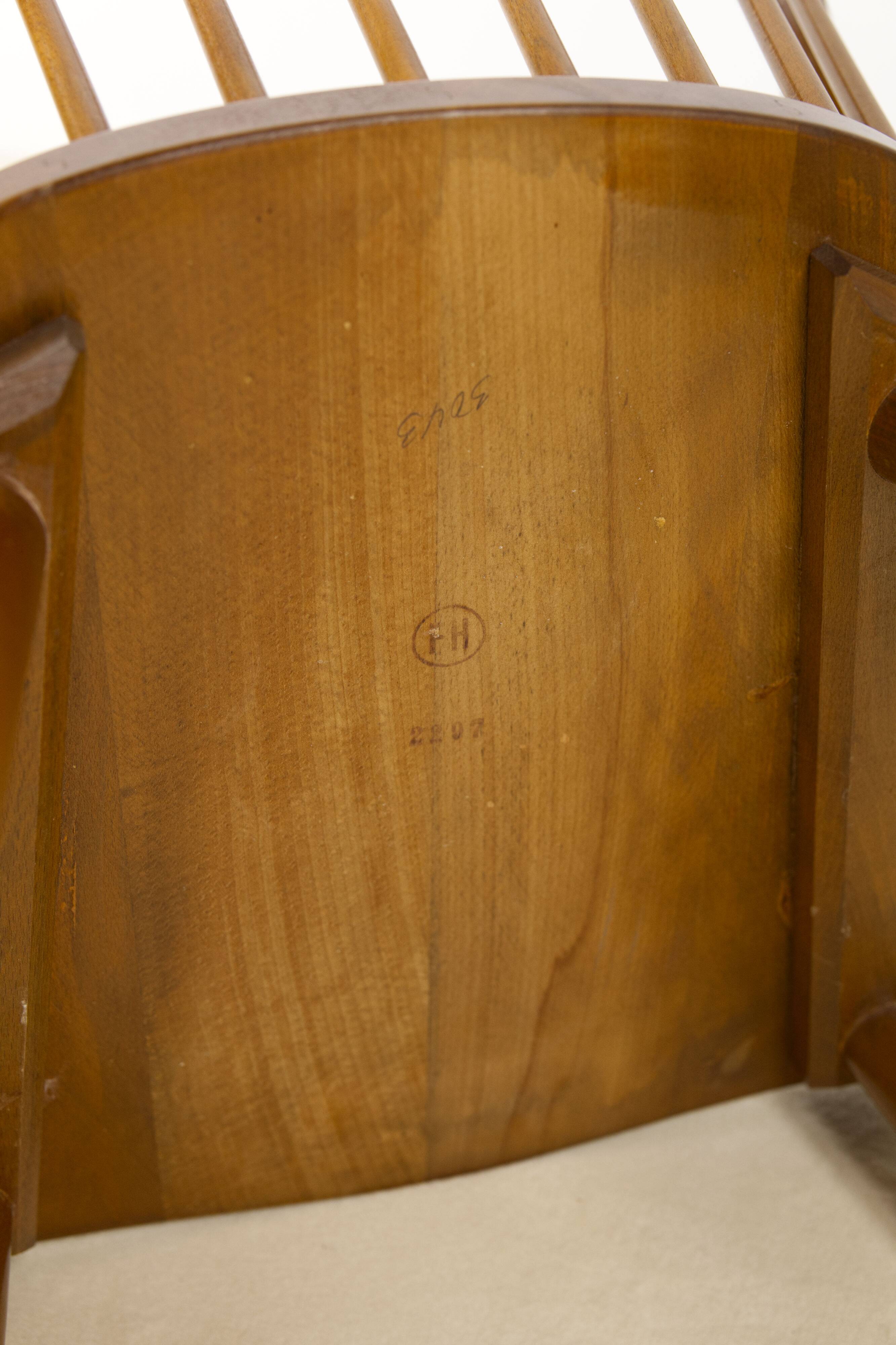 Spindle back armchair by Axel O. Larsen, Model 1776 FH, Denmark, 1940s