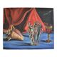 Charles floutard ( 1926 2006 ) still life with vase hst 61 x 50 cm
