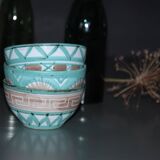 Three Robert Picault bowls, Vallauris ceramics from the 1950s.