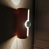 Raak Amsterdam orange wall applique from the 1970s