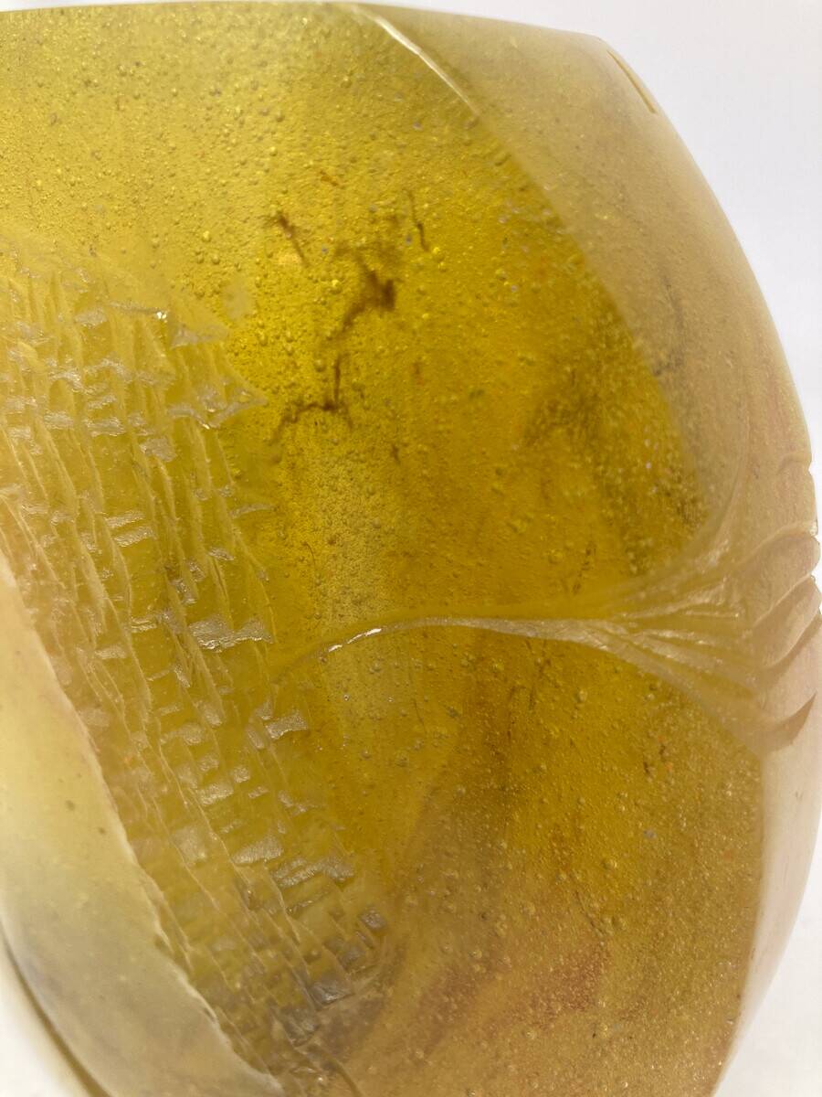 Vase by Étienne Leperlier from the 80s