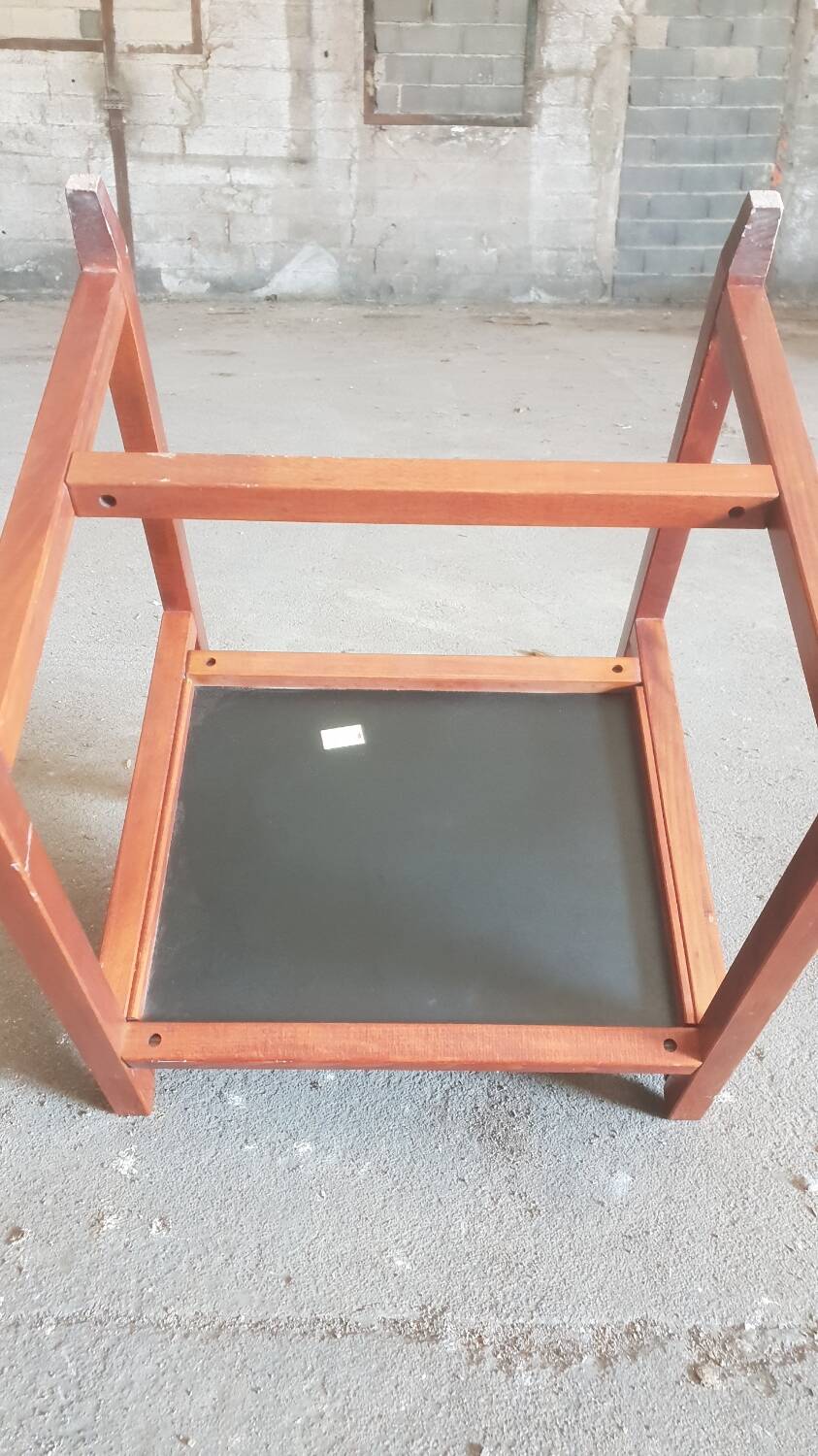 Paire de fauteuils scandinave 1980