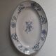 Plat ovale Faïence St Amand