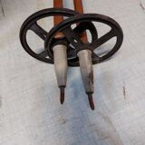 Paire de bâtons de ski vintage en bambou VM Staven - Lot 2