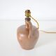 Lampe à poser artisanale "Héritage Alsacien" – Grès au sel et lumière graphique