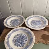 Assiettes anciennes anglaises