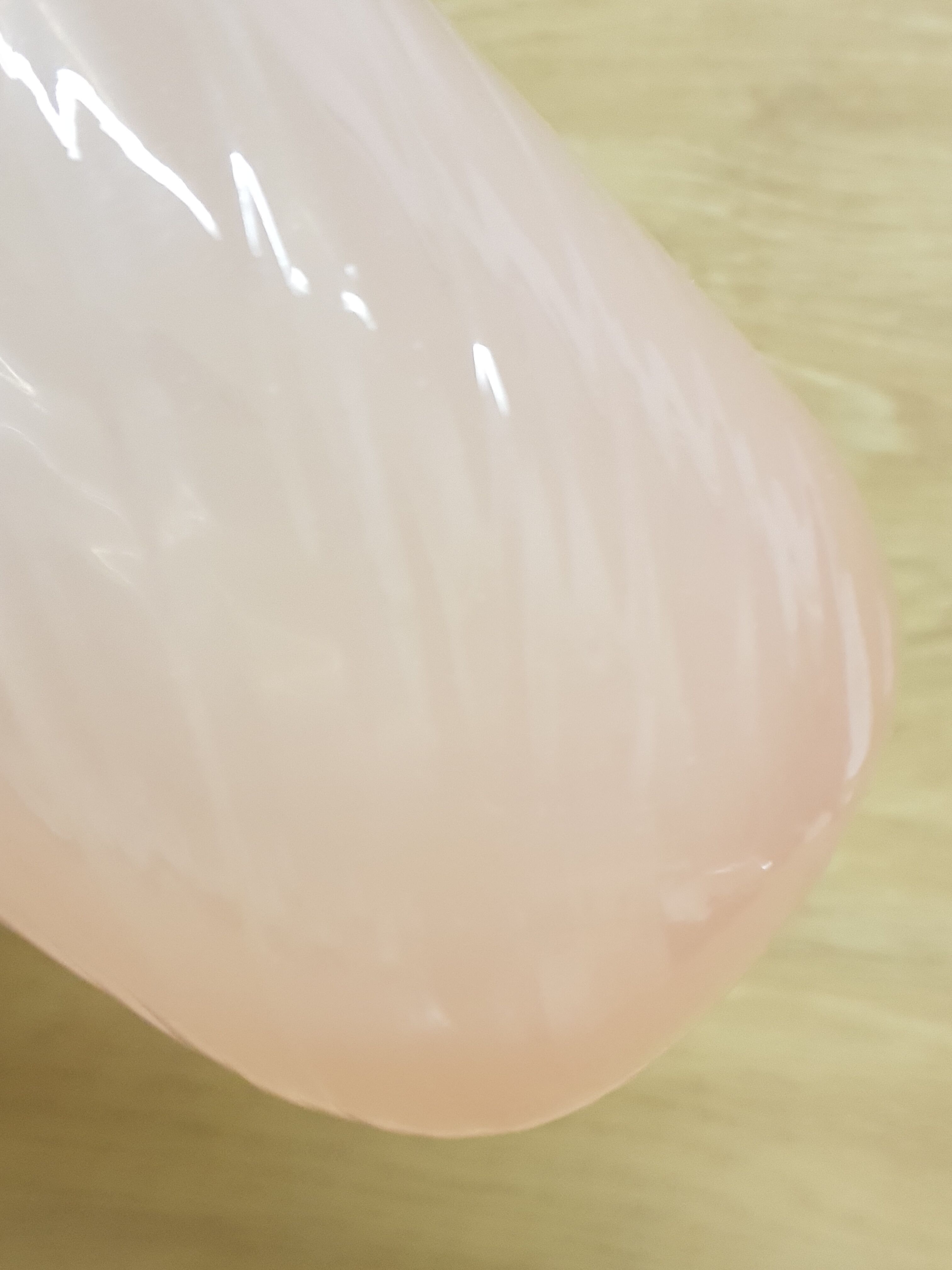 Pink opaline perfume bottle