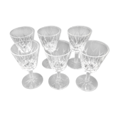 Lot de verres à vin blanc