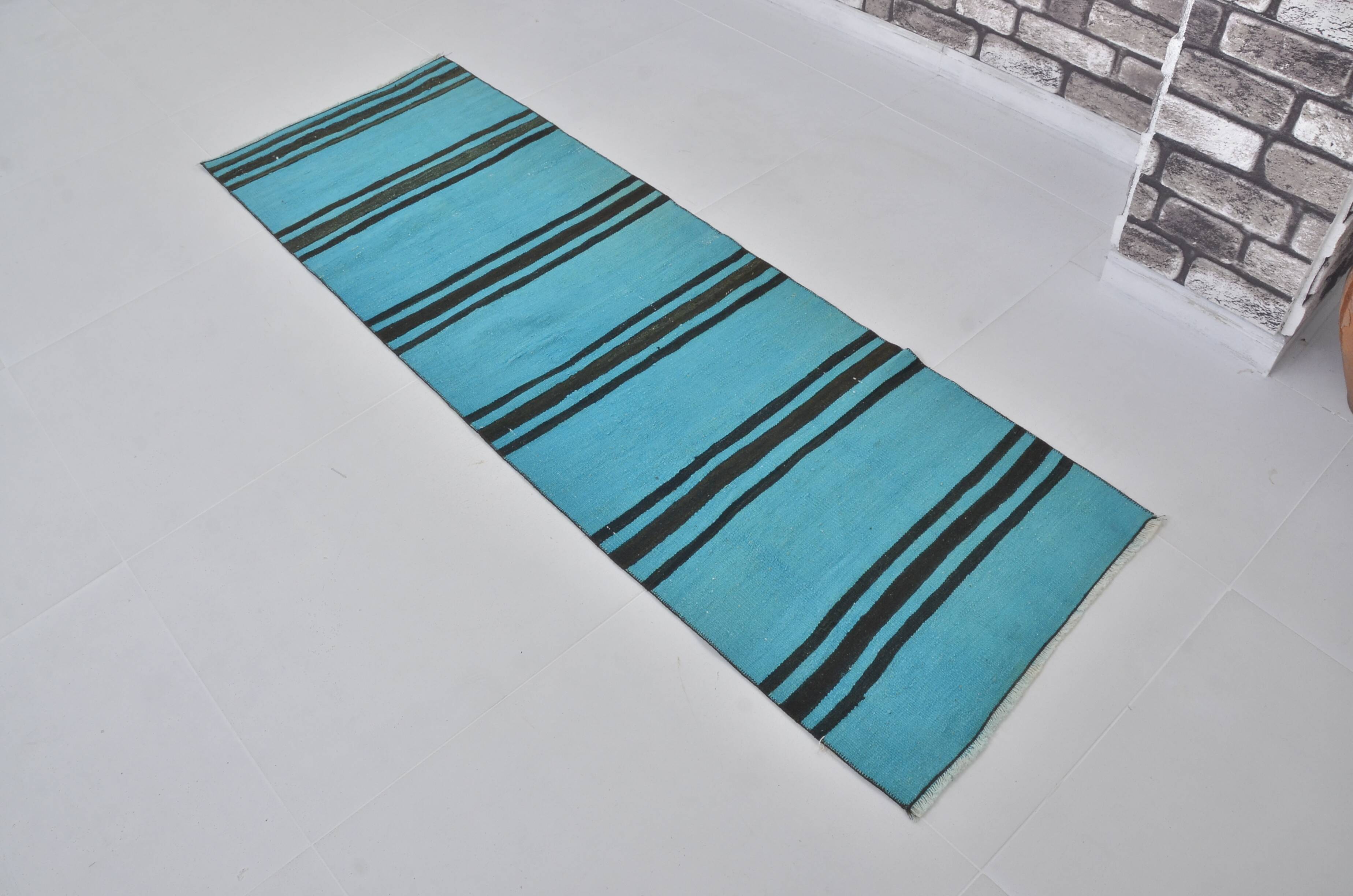 Tapis kilim anatolien rayé sku3796