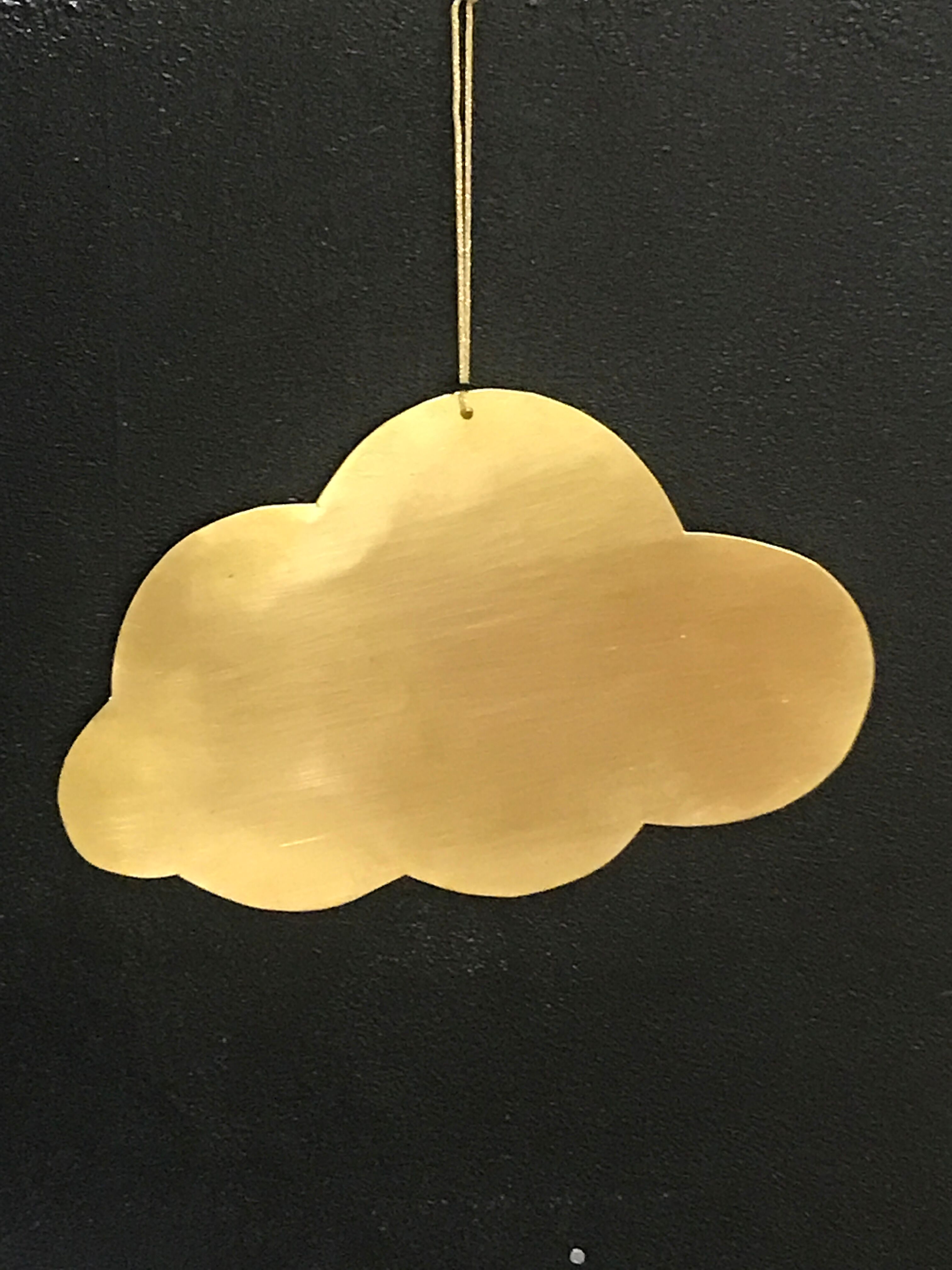 Medium brass cloud model