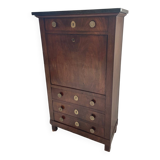 Empire mahogany veneer secretary