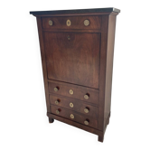 Empire mahogany veneer secretary