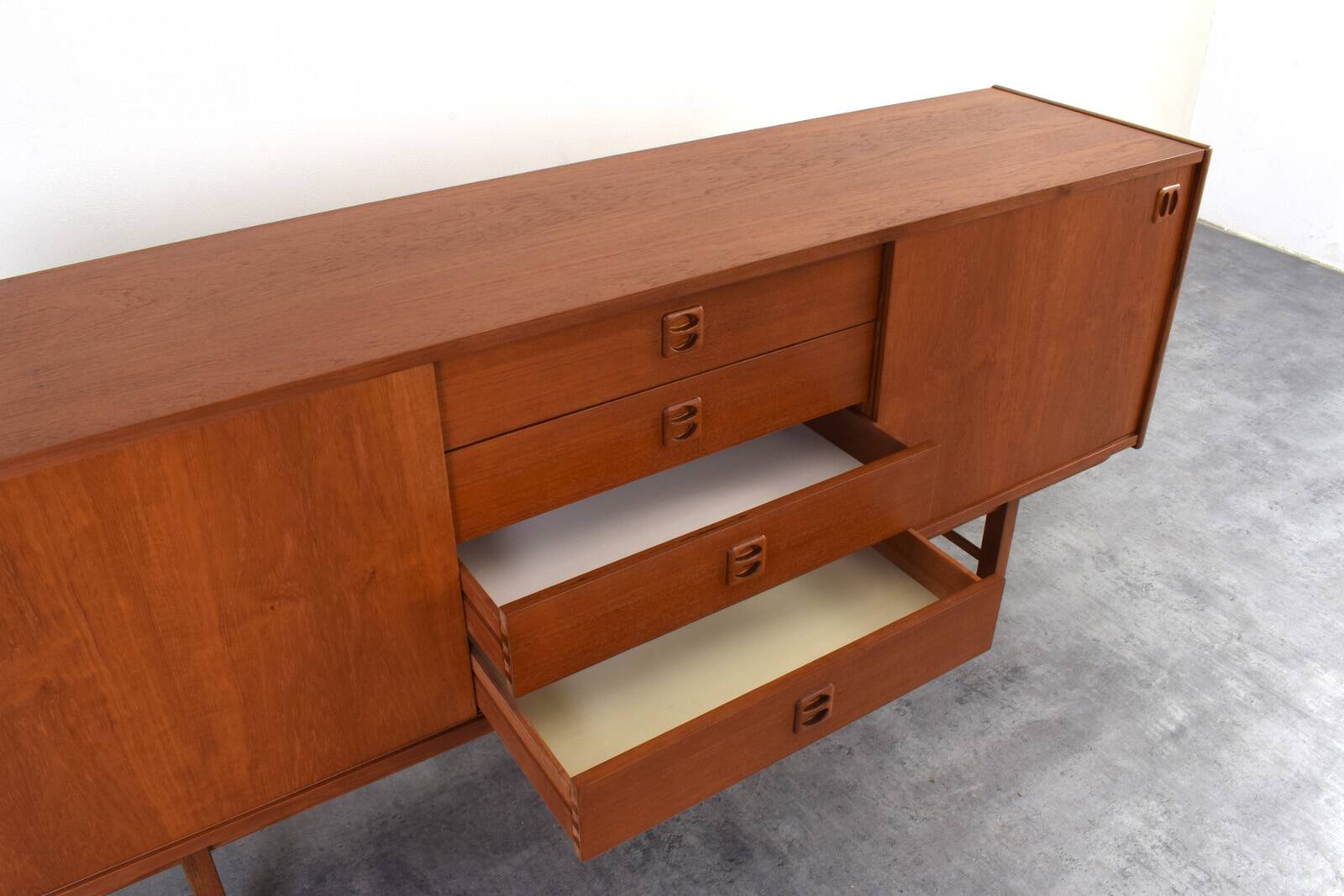 Mid-Century Teak Sideboard by Klippan Korsør for Ikea, 1960s