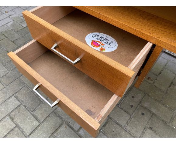 Bureau vintage pieds compas 1950